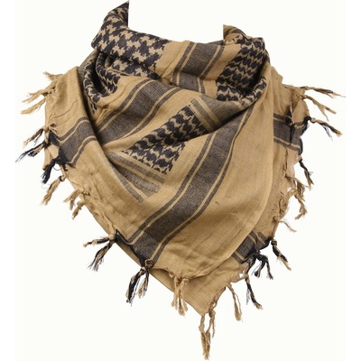 Šatka Fosco Scarf coyote-čierny