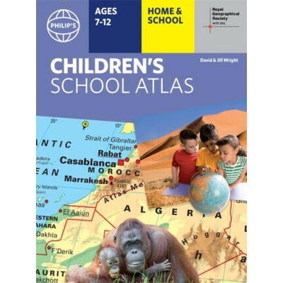 "Philip's RGS Children's School Atlas" - "" ("Wright David")(Pevná vazba)