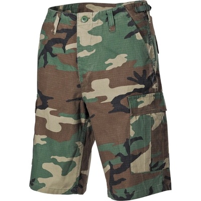 MFH Американски къси панталони BDU Rip stop, промити с дървесен цвят (01512S)