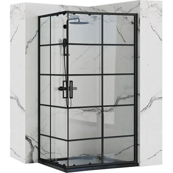 Image 1 of Rea Душ кабина Rea Concept Black 80x100 (KPL-K1006)