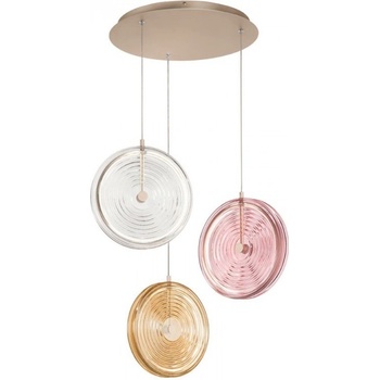 Ondaluce JOKEY Пендел 36W 3000K Ф600mm Прозрачен (SO.JOKEY/3SET)