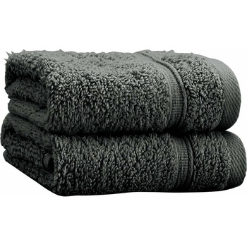 Catherine Lansfield Zero Twist ručník šedá dark 2 ks 30 x 30 cm