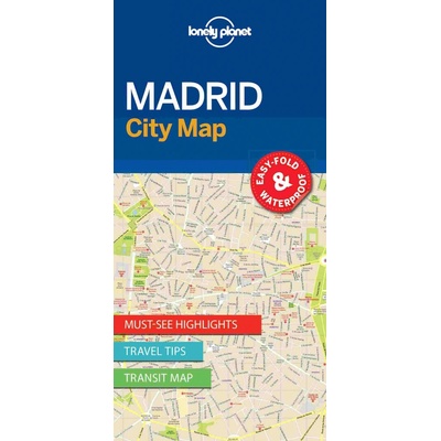 Lonely Planet Madrid City Map Lonely Planet