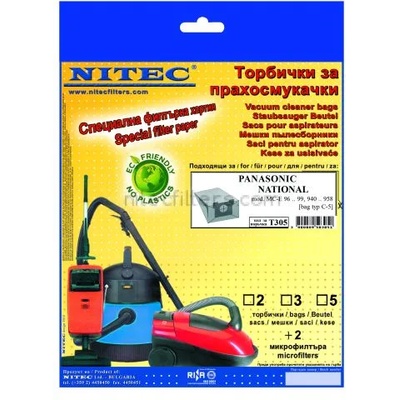 NITEC Торбички за прахосмукачки НИТЕК, код Т305