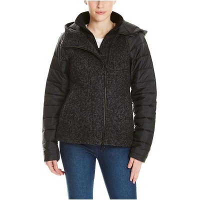 Bench Wool Nylon Mix Jacket Black Beauty