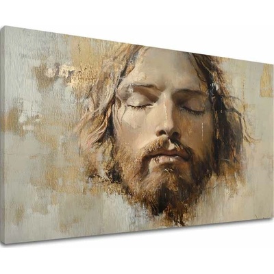 Ježiš Kristus v modlitbe | dokončené rukou umelca - 80x120 cm