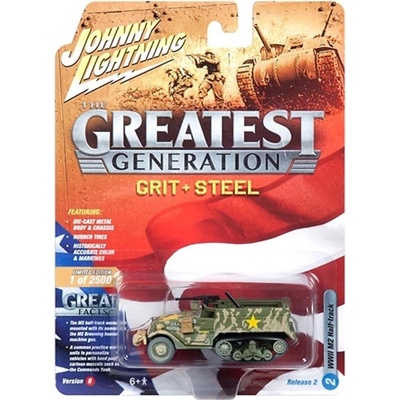 Johnny Lightning Half-Track M2 WWII 1:64