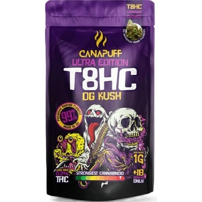 Canapuff T8HC Og Kush 99 % THC 0,2 % 1 g – Zbozi.Blesk.cz