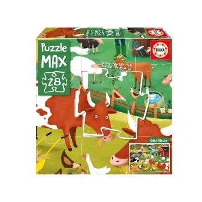 Educa The Farm Max puzzle 28pcs