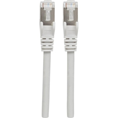 Intellinet 317191 patch, Cat6A Certified, CU, SFTP, LSOH, RJ45, 3m, šedý