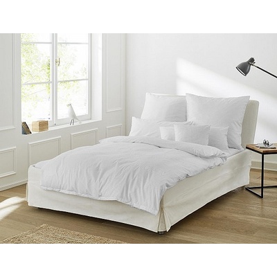 Irisette Bio Cotton satén Aspen 8740-12 snow 140x200 70x90