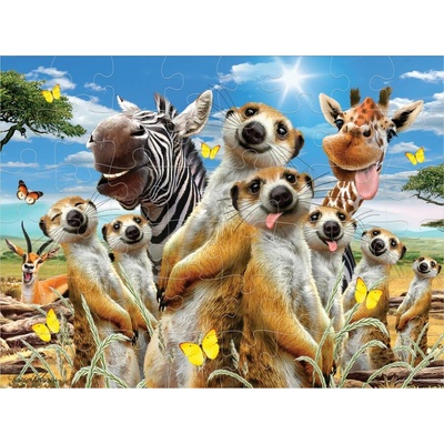 PRIME 3D Surikatí selfie 3D 48 dílků