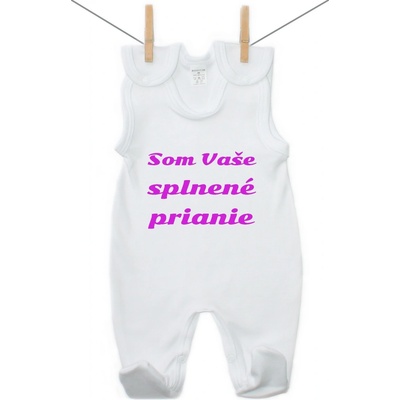 Dupačky Splnené prianie Ružová