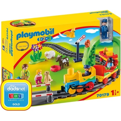 Playmobil 70179 Playmobil - Моят първи комплект влакче