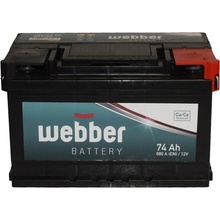 WEBBER 12V 74 Ah 680A WA0740