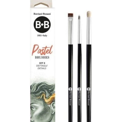 Borciani & Bonazzi Pastel Details Комплект четки 3 бр (78.3963)