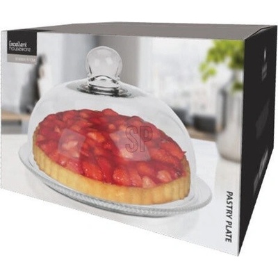 Excellent Podnos na dort servírovací s poklopem 31,5 cm – Zboží Dáma