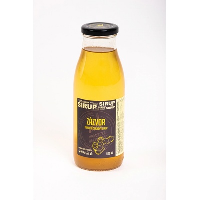 Hradecké delikatesy Zázvorový sirup 0,5 l