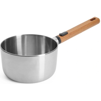 WOLL Тиган за сосове LOGIC STEEL 18 cm, със сваляща се дръжка, неръждаема стомана, WOLL (WL1118WLCS)