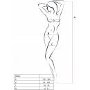 Bodystocking BS031 white biela