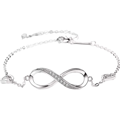 Silenti Jewelry Сребърна гривна "Звезден Миг