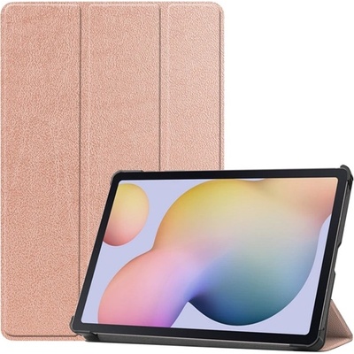 Gigapack Samsung Tab S8 LTE GIGAPACK Tok стоящ, кожен ефект FLIP, държач за настолен компютър, ЗЛАТЕН GP-115362 (GP-115362)