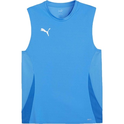 Puma TEAMGOAL SLEEVELESS JERSEY modrá biela