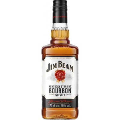 Jim Beam 40% 0,7 l (čistá fľaša)