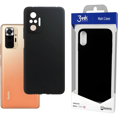 3mk Protection Matt case калъф за Xiaomi Redmi Note 10 5G - Черен KP20800