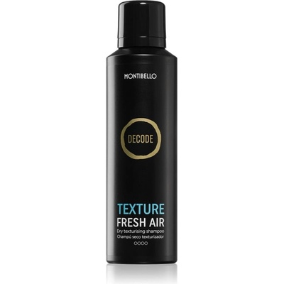 Montibello Decode Texture suchý šampon pro všechny typy vlasů 200 ml