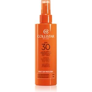 Collistar Smart Sun Protection Tanning Moisturizing Milk Spray SPF 30 слънцезащитен лосион в спрей SPF 30 200ml