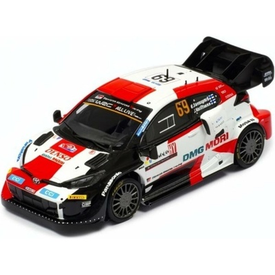 Ixo Toyota GR Yaris Rally1 69 Rovanperä/Halttunen Safari Rally 2022 Models 1:43