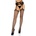 Leg Avenue Net Garterbelt Stockings 1779 Black S/M/L