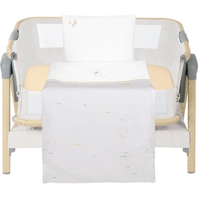 KikkaBoo Бебешки спален комплект за мини-кошара 3ч Seally Me (41101030187)