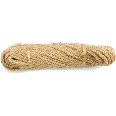 Lano jutové krútené 10 mm x 10 m