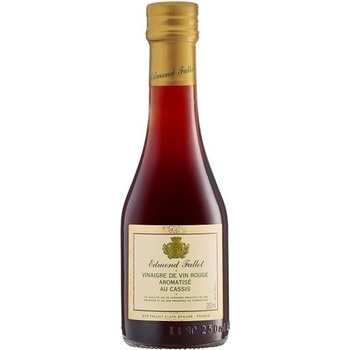 Edmond Fallot Vinný ocet z červeného vína s Černým rybízem, 250ml