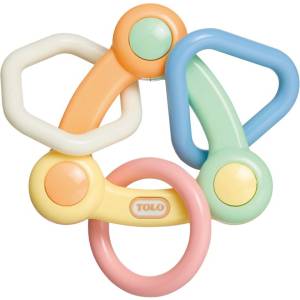 Tolo Детска играчка Tolo Baby - Триъгълник с дрънкалка (80037)