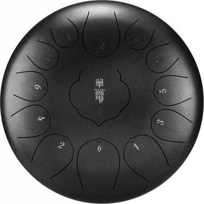 Tongue drum 12' 30cm 13 tónů C dur Šedý s příslušenstvím