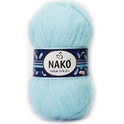 Nako Priadza Mohair Delicate 6792 - modrá