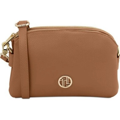 Tuscany Leather Mäkká kožená crossbody kabelak camel 2375 1 106