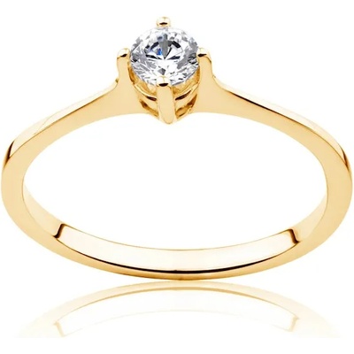 SAVICKI Годежен пръстен Solitaire: злато. диамант