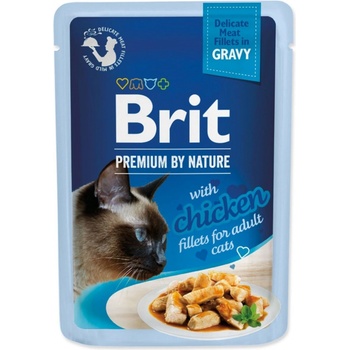 Brit Premium Cat Delicate Fillets in Gravy Chicken 85 g