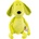 Balibazoo Мека играчка за гушкане Bali Bazoo - Dog, 58 cm, зелена (111060)