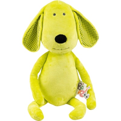 Balibazoo Мека играчка за гушкане Bali Bazoo - Dog, 58 cm, зелена (111060)
