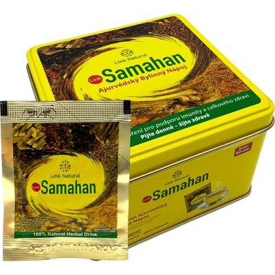 Link Natural Samahan Ayurvédský bylinný nápoj 60 x 4 g – Zbozi.Blesk.cz