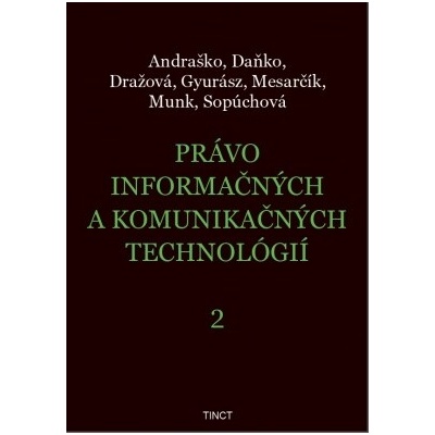 Právo informačných a komunikačných technológií 2