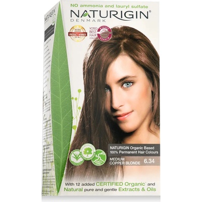Naturigin Permanent Hair Colours 115 ml barva Dark Copper 6.34