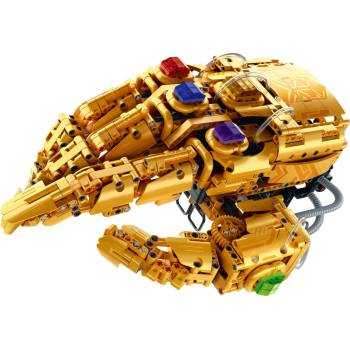 iM.Master Stavebnice hydraulická ruka žlutá 4x18,4x39 cm