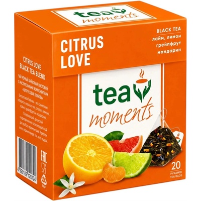 Tea Moments Čaj Citrus Love 20 pyramid