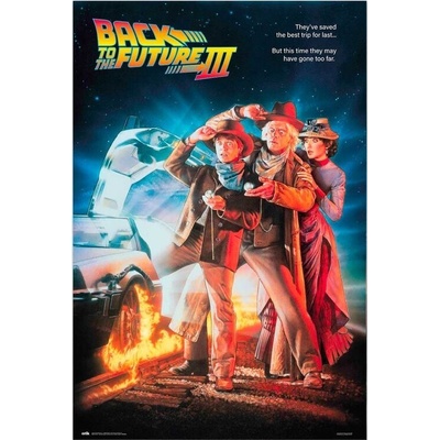 Plagát, Obraz - Back to the Future 3, 61 × 91.5 cm